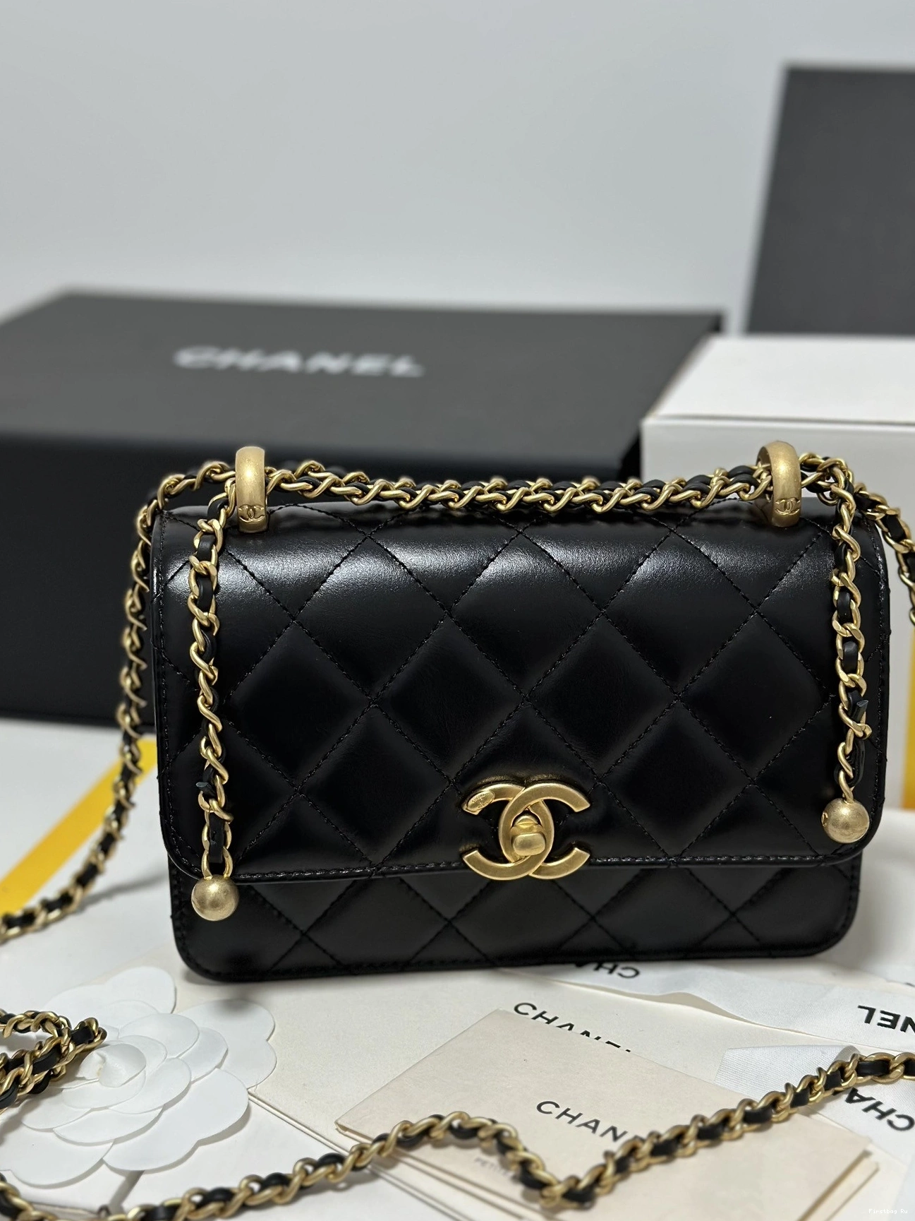 Firstbag Ru BAG FLAP CHANEL - 12×19×8cm 0723